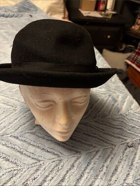 H&M Black Felt Bowler Hat